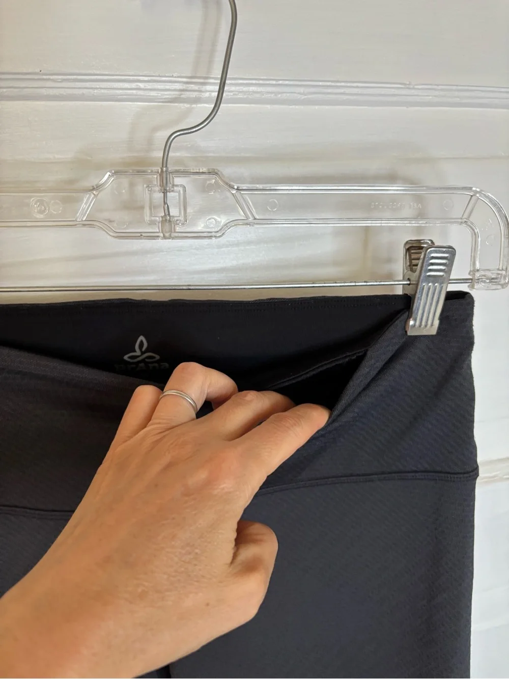 Prana Misty Capri Leggings in Charcoal